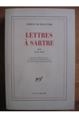 Lettres à Sartre, tome 2 : 1940 - 1963